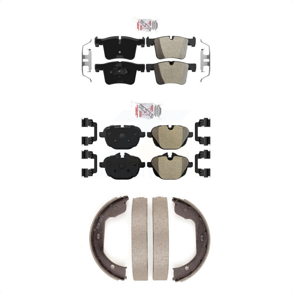 Transit Auto KNN-100380 Disc Brake Pad for 2011 BMW X3 - Front and Rear