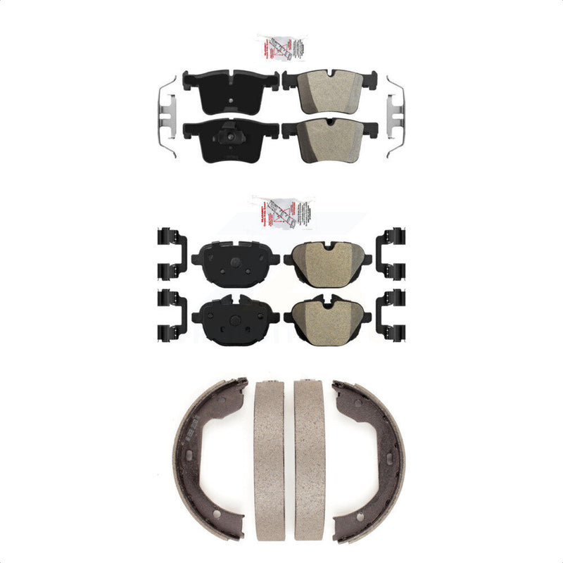 Transit Auto KNN-100380 Disc Brake Pad for 2011 BMW X3 - Front and Rear