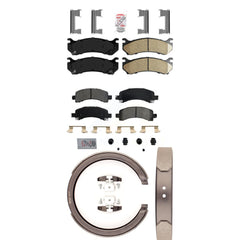 Transit Auto KNN-100385 Disc Brake Pad for 2002-2008 Cadillac Escalade, Chevrolet Avalanche 1500 and More - Front and Rear