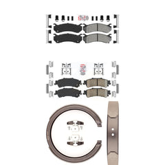 Transit Auto KNN-100388 Disc Brake Pad for 1999-2007 Chevrolet Silverado 1500 Classic, GMC Sierra 1500 Classic and More - Front and Rear