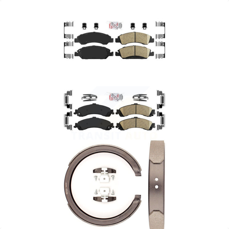 Transit Auto KNN-100391 Disc Brake Pad for 2005-2006 Chevrolet Silverado 1500, GMC Sierra 1500 - Front and Rear