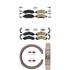 Transit Auto KNN-100392 Disc Brake Pad for 2005-2006 Chevrolet Silverado 1500, GMC Sierra 1500 - Front and Rear