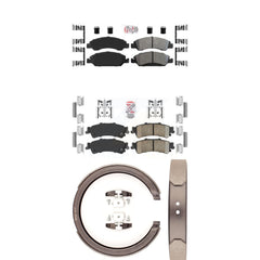 Transit Auto KNN-100396 Disc Brake Pad for 2005-2007 Chevrolet Silverado 1500 Classic, GMC Sierra 1500 Classic and More - Front and Rear