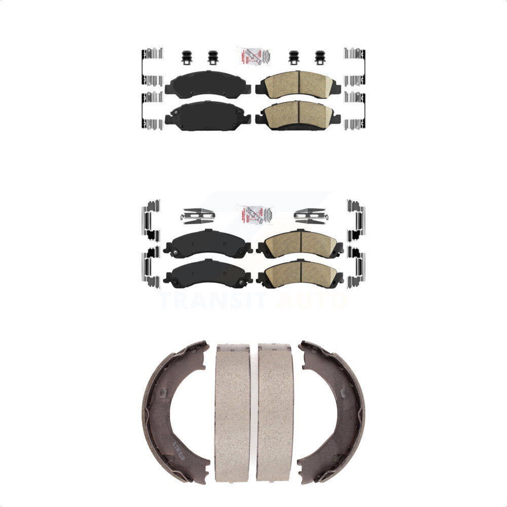 Transit Auto KNN-100400 Disc Brake Pad for 2006 Chevrolet Silverado 1500, GMC Sierra 1500 - Front and Rear