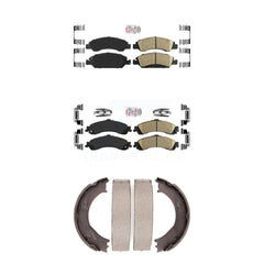 Transit Auto KNN-100401 Disc Brake Pad for 2006 Chevrolet Silverado 1500, GMC Sierra 1500 - Front and Rear