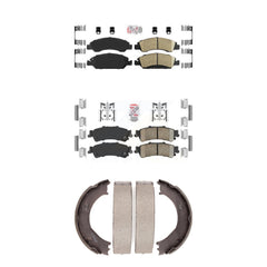 Transit Auto KNN-100403 Disc Brake Pad for 2006 Chevrolet Silverado 1500, GMC Sierra 1500 - Front and Rear