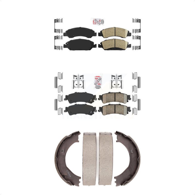 Transit Auto KNN-100404 Disc Brake Pad for 2006 Chevrolet Silverado 1500, GMC Sierra 1500 - Front and Rear