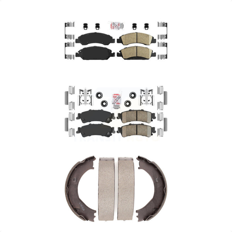 Transit Auto KNN-100406 Disc Brake Pad for 2006 Chevrolet Silverado 1500, GMC Sierra 1500 - Front and Rear