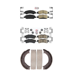 Transit Auto KNN-100407 Disc Brake Pad for 2006 Chevrolet Silverado 1500, GMC Sierra 1500 - Front and Rear