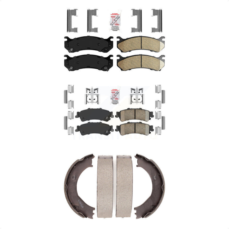 Transit Auto KNN-100411 Disc Brake Pad for 2006 Chevrolet Silverado 1500, GMC Sierra 1500 - Front and Rear