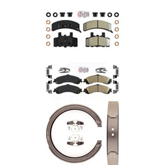 Transit Auto KNN-100415 Disc Brake Pad for 2000 GMC Yukon - Front and Rear