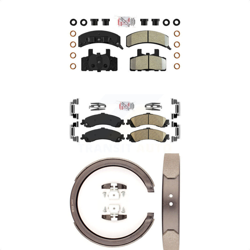 Transit Auto KNN-100415 Disc Brake Pad for 2000 GMC Yukon - Front and Rear