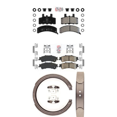 Transit Auto KNN-100418 Disc Brake Pad for 2000 GMC Yukon - Front and Rear