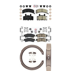 Transit Auto KNN-100419 Disc Brake Pad for 2000 GMC Yukon - Front and Rear