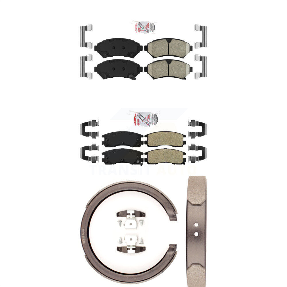 Transit Auto KNN-100421 Disc Brake Pad for 2000-2005 Cadillac DeVille - Front and Rear