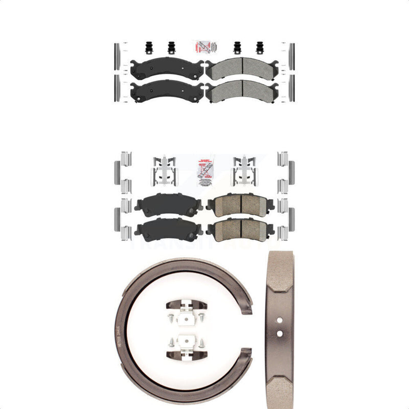 Transit Auto KNN-100422 Disc Brake Pad for 2000-2011 Cadillac DTS, Cadillac DeVille - Front and Rear