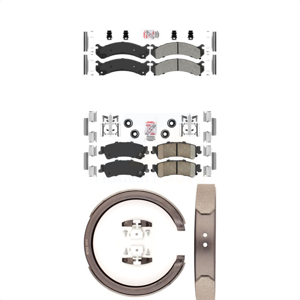 Transit Auto KNN-100424 Disc Brake Pad for 2000-2011 Cadillac DTS, Cadillac DeVille - Front and Rear