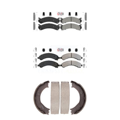 Transit Auto KNN-100426 Disc Brake Pad for 2003-2007 GMC Savana 3500, Chevrolet Express 3500 - Front and Rear