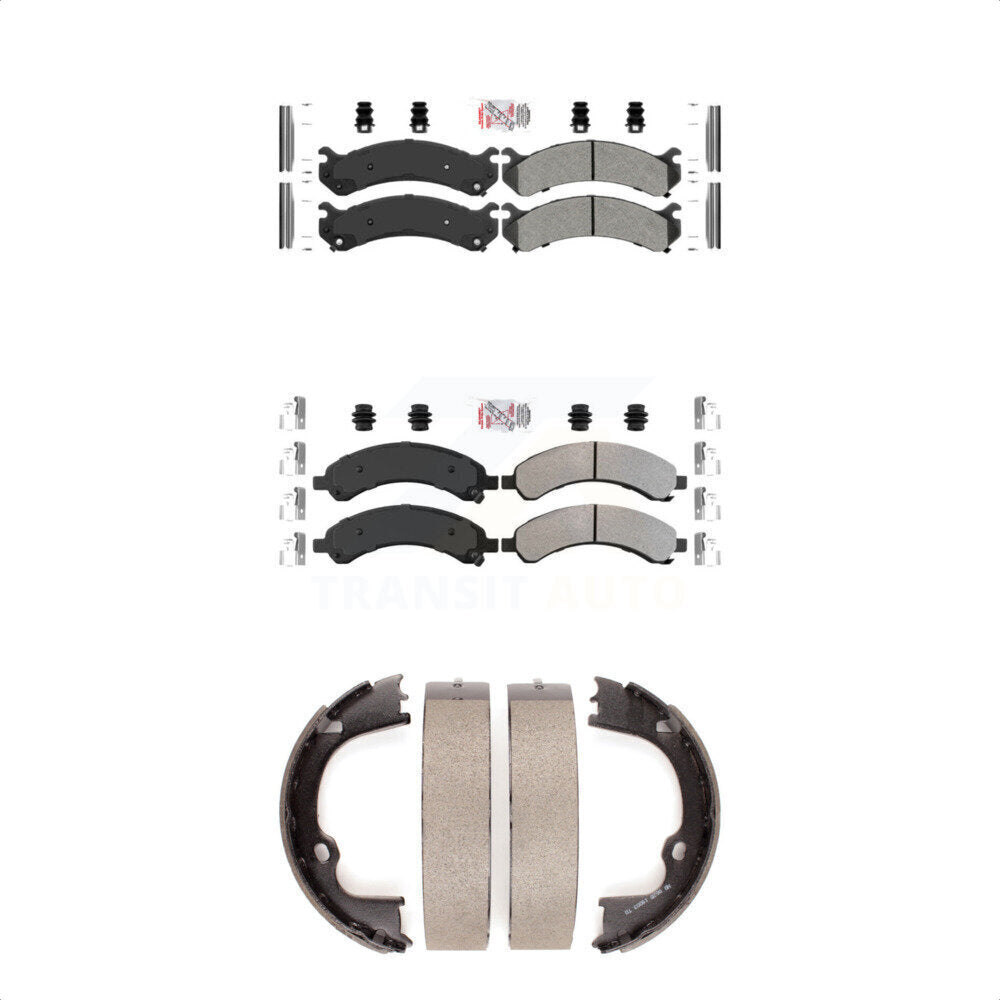 Transit Auto KNN-100438 Disc Brake Pad for 2008 GMC Savana 3500 - Front and Rear