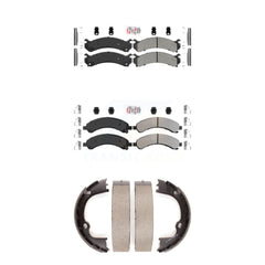 Transit Auto KNN-100438 Disc Brake Pad for 2008 GMC Savana 3500 - Front and Rear