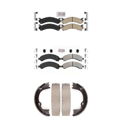 Transit Auto KNN-100439 Disc Brake Pad for 2008 GMC Savana 3500 - Front and Rear