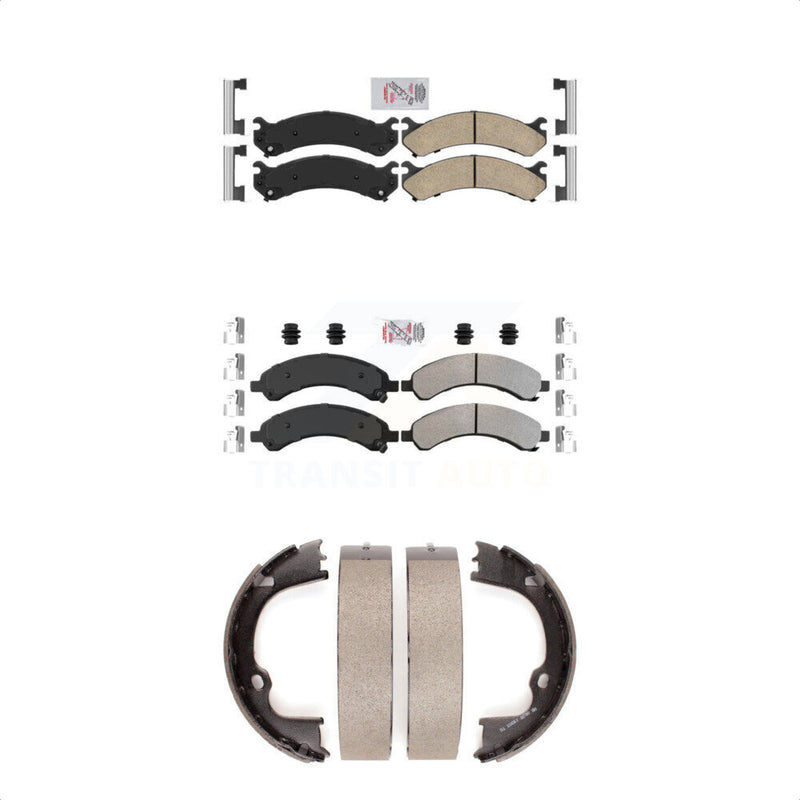 Transit Auto KNN-100439 Disc Brake Pad for 2008 GMC Savana 3500 - Front and Rear