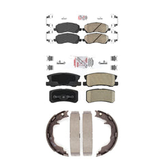 Transit Auto KNN-100445 Disc Brake Pad for 2007-2017 Jeep Compass, Jeep Patriot and More - Front and Rear