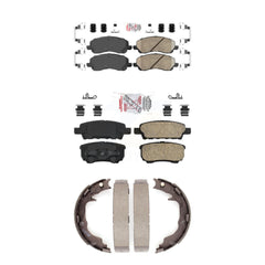 Transit Auto KNN-100450 Disc Brake Pad for 2007-2017 Jeep Compass, Jeep Patriot and More - Front and Rear