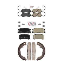 Transit Auto KNN-100453 Disc Brake Pad for 2008-2012 Mitsubishi Outlander - Front and Rear