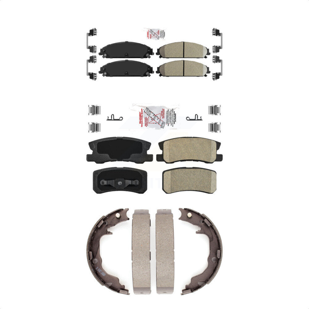 Transit Auto KNN-100458 Disc Brake Pad for 2008-2009 Dodge Caliber - Front and Rear
