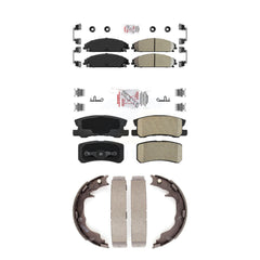 Transit Auto KNN-100459 Disc Brake Pad for 2008-2009 Dodge Caliber - Front and Rear