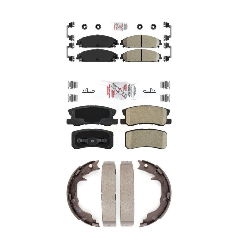 Transit Auto KNN-100459 Disc Brake Pad for 2008-2009 Dodge Caliber - Front and Rear
