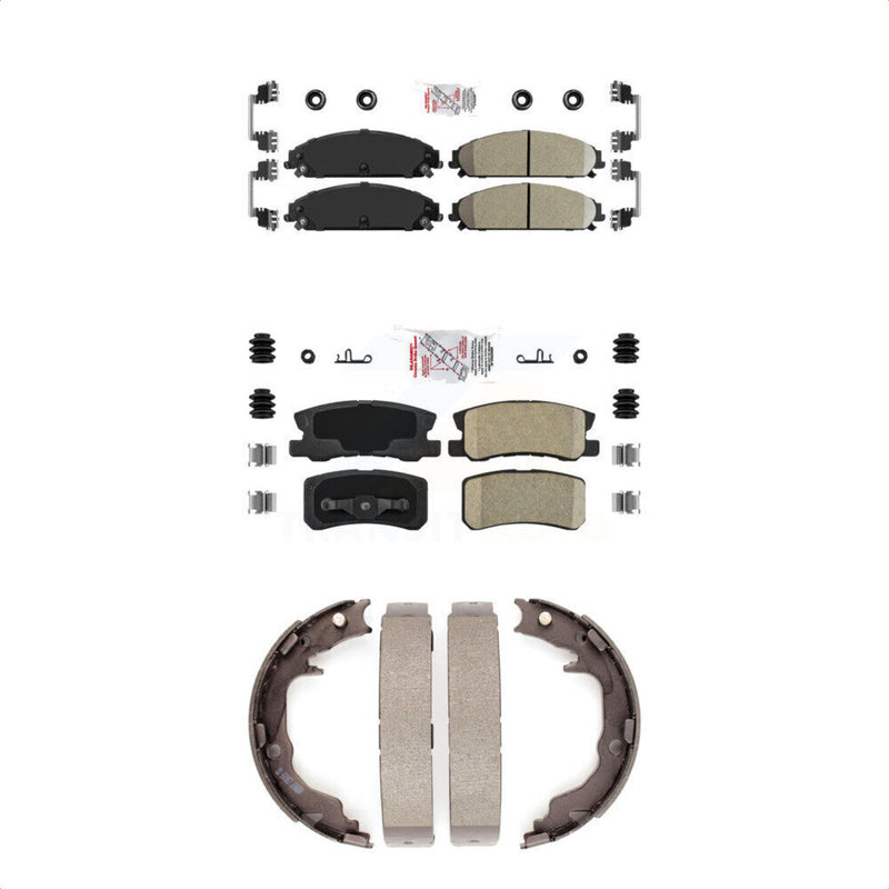 Transit Auto KNN-100461 Disc Brake Pad for 2008-2009 Dodge Caliber - Front and Rear