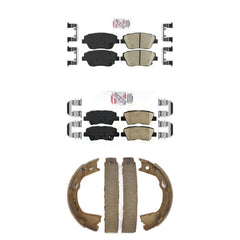 Transit Auto KNN-100470 Disc Brake Pad for 2016 Kia Optima - Front and Rear