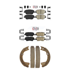 Transit Auto KNN-100471 Disc Brake Pad for 2016 Kia Optima - Front and Rear
