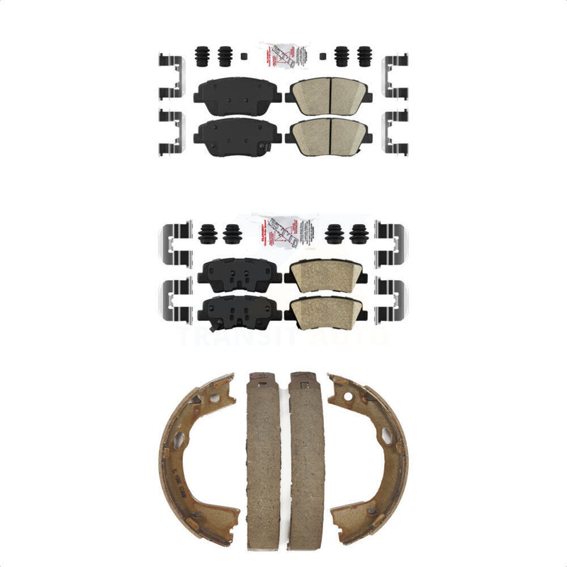 Transit Auto KNN-100475 Disc Brake Pad for 2013-2016 Kia Optima - Front and Rear