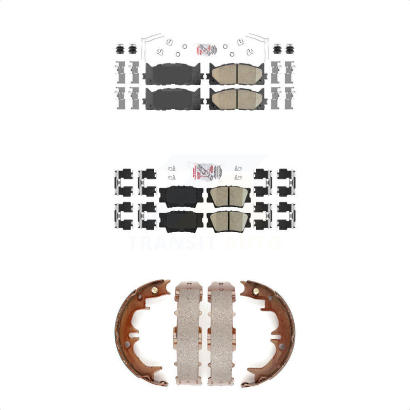 Transit Auto KNN-100478 Disc Brake Pad for 2007-2012 Toyota Avalon, Lexus ES350, Toyota Camry - Front and Rear