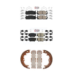 Transit Auto KNN-100479 Disc Brake Pad for 2007-2012 Toyota Avalon, Lexus ES350, Toyota Camry - Front and Rear