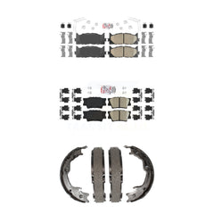 Transit Auto KNN-100482 Disc Brake Pad for 2012-2018 Lexus ES350, Lexus ES300h and More - Front and Rear