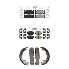 Transit Auto KNN-100483 Disc Brake Pad for 2012-2018 Lexus ES350, Lexus ES300h and More - Front and Rear