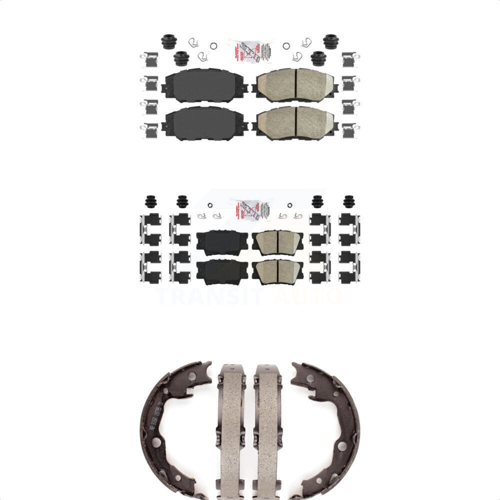 Transit Auto KNN-100484 Disc Brake Pad for 2006-2018 Toyota RAV4, Lexus HS250h - Front and Rear