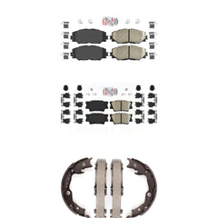 Transit Auto KNN-100485 Disc Brake Pad for 2006-2018 Toyota RAV4, Lexus HS250h - Front and Rear