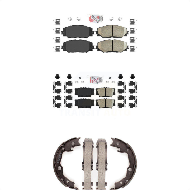 Transit Auto KNN-100485 Disc Brake Pad for 2006-2018 Toyota RAV4, Lexus HS250h - Front and Rear