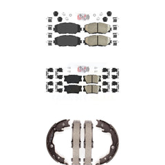 Transit Auto KNN-100486 Disc Brake Pad for 2006-2018 Toyota RAV4, Lexus HS250h - Front and Rear
