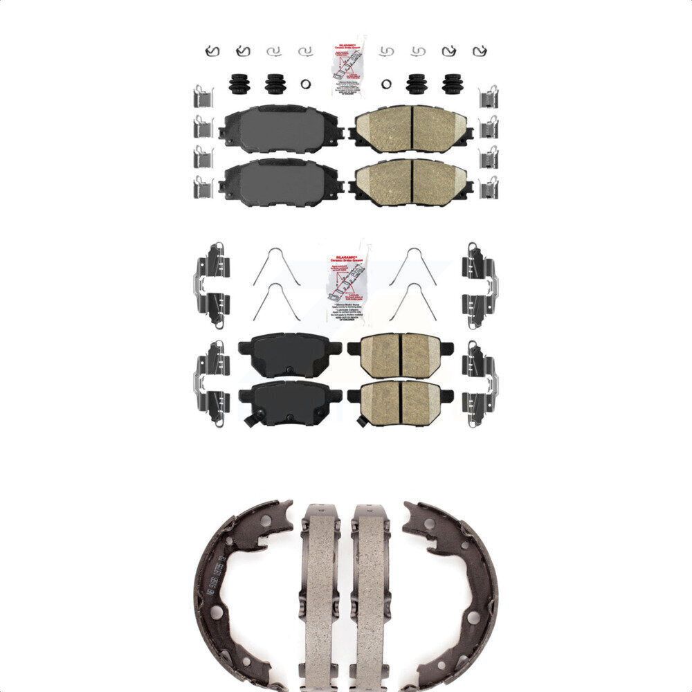 Transit Auto KNN-100494 Disc Brake Pad for 2009-2013 Toyota Matrix, Pontiac Vibe - Front and Rear