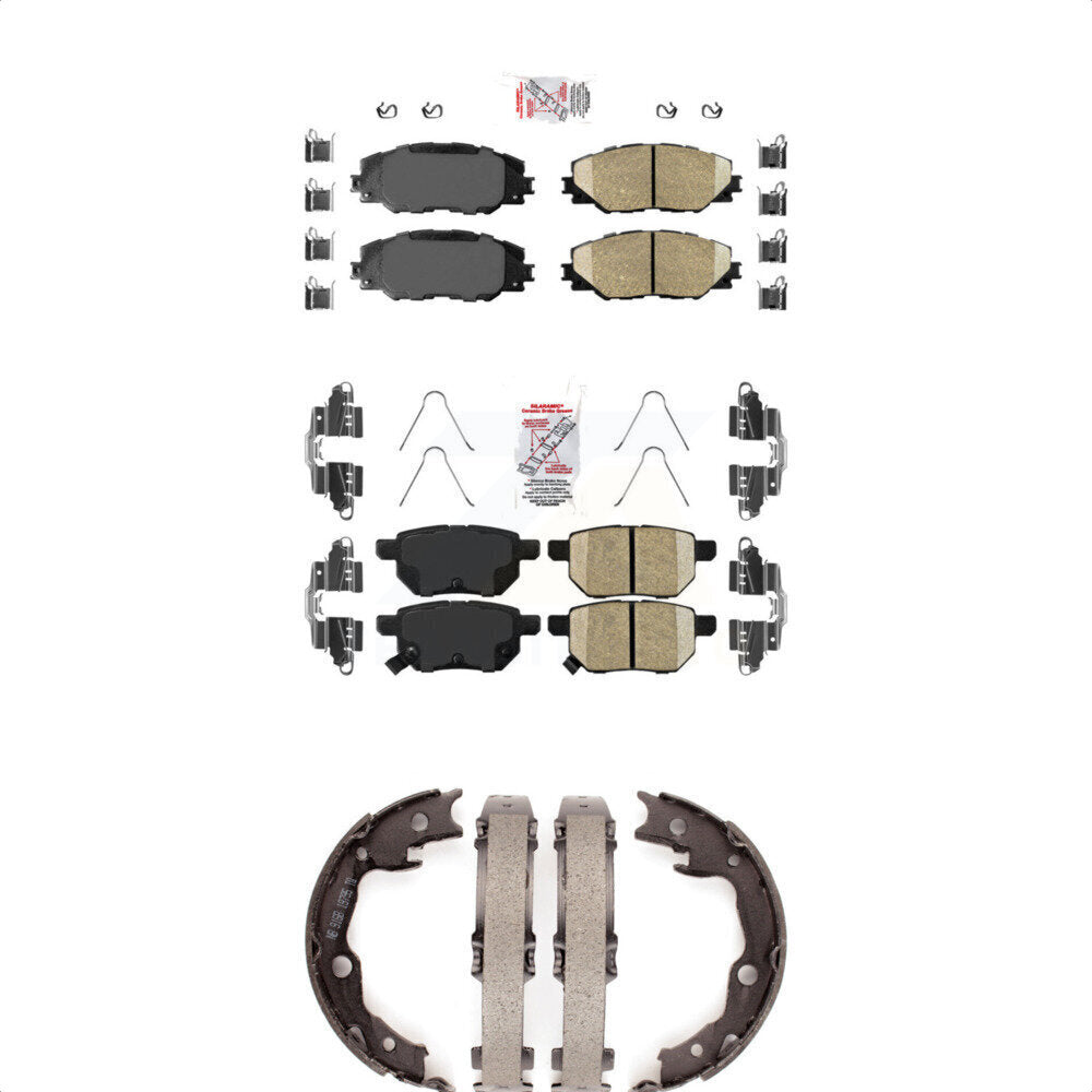 Transit Auto KNN-100495 Disc Brake Pad for 2009-2013 Toyota Matrix, Pontiac Vibe - Front and Rear