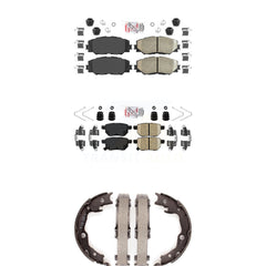 Transit Auto KNN-100496 Disc Brake Pad for 2009-2012 Pontiac Vibe, Toyota Matrix - Front and Rear