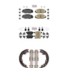 Transit Auto KNN-100499 Disc Brake Pad for 2009-2013 Toyota Matrix, Pontiac Vibe - Front and Rear