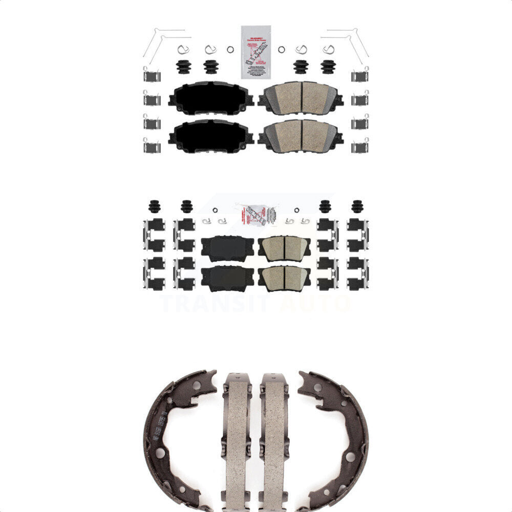 Transit Auto KNN-100500 Disc Brake Pad for 2018-2023 Toyota Camry - Front and Rear