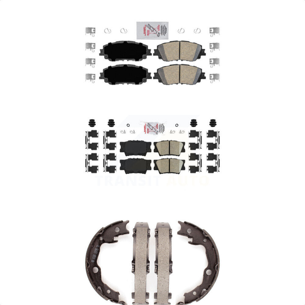 Transit Auto KNN-100501 Disc Brake Pad for 2018-2023 Toyota Camry - Front and Rear